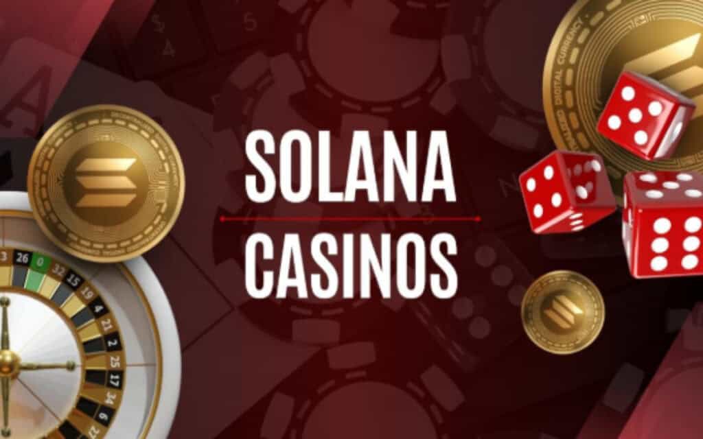 Player using VR headset to access a virtual Solana casino environment