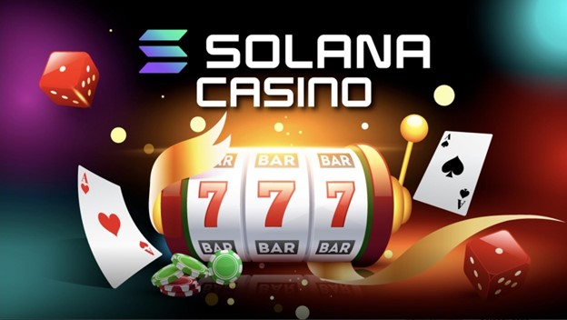 Graph showing projected growth of Solana in the crypto gambling market through 2026